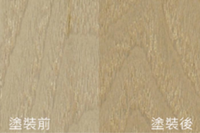 塗裝木皮板